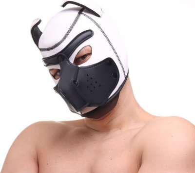 Белая неопреновая БДСМ-маска Puppy Play  Цена 3 617 руб. Ролевая BDSM-маска выполнена из неопрена. Мягкий материал обеспечит удобное нахождение внутри маски, ограничивая органы чувств, делает образ покорным. Универсальный размер подойдёт как женщинам, так и мужчинам. Съёмный нос отстёгивается, маску можно использовать с ним и без него. Маска отлично впишется в экстравагантный образ и послужит аксессуаром. Идеально подойдёт для BDSM-практик , послужит отличным инструментом для ролевых игр , также придётся по вкусу любителям игр с подчинением и доминированием. Страна: Китай. Материал: неопрен.