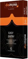 Презервативы с увеличенным количеством смазки DOMINO Easy Entry - 6 шт.