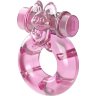 Розовое эрекционное кольцо с вибрацией Ring