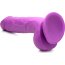 Фиолетовый фаллоимитатор на присоске 8.25 Dildo with Balls - 22,8 см. - Фиолетовый фаллоимитатор на присоске 8.25 Dildo with Balls - 22,8 см.