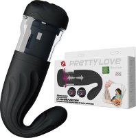 Перезаряжаемый мега-мастурбатор Breton с ротацией и возвратно-поступательным движением