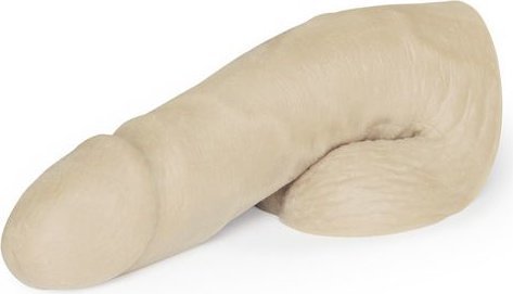 Мягкий имитатор пениса Fleshton Limpy среднего размера - 17 см.
