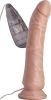 Телесный вибромассажер Seductive Senor - 21 см.