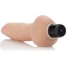Реалистичный вибратор Futurotic Ballsy Vibrating Dong 4.5 - 16 см.