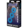 Комплект из трех голубых колец для эрекции 3-Pack Ultra-Stim Stretch Cock Rings
