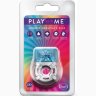 Синее эрекционное виброкольцо One Night Stand Vibrating C-Ring