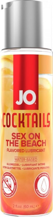 Вкусовой лубрикант на водной основе JO Cocktails Sex On The Beach - 60 мл.