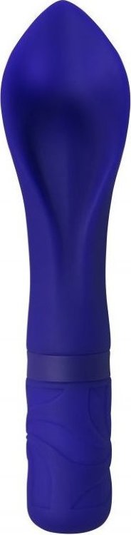 Синий мини-вибратор Mamasita’s Fantastic Shield - 15,2 см.