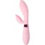 Нежно-розовый вибратор-кролик с независимыми моторчиками Indeep Malena - 21,5 см.  Цена 3 581 руб. - Нежно-розовый вибратор-кролик с независимыми моторчиками Indeep Malena - 21,5 см.