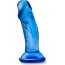 Синий анальный фаллоимитатор Sweet N Small 4 Inch Dildo with Suction Cup - 11,4 см.  Цена 1 299 руб. - Синий анальный фаллоимитатор Sweet N Small 4 Inch Dildo with Suction Cup - 11,4 см.