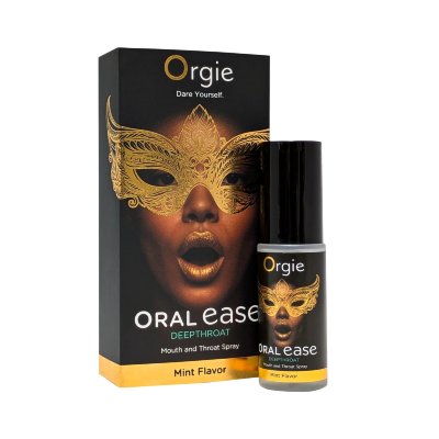 Оральный спрей Oral Ease Deepthroat - 15 мл.  Цена 3 251 руб. Orgie Oral Ease Deepthroat — спрей для для орального секса. Меньше дискомфорта — больше удовольствия. Oral Ease — это спрей с мятным вкусом, созданный специально для оральных ласк, в том числе deepthroat. Формула без анестетиков мягко снижает чувствительность и помогает контролировать рвотный рефлекс, обеспечивая комфорт и уверенность во время близости. Облегчает глубокое проникновение во время орального секса. Снижает дискомфорт и чувствительность в области горла. Освежающий мятный вкус. Без анестетиков — ощущение сохраняется, но становится мягче. Идеально подходит для начинающих и опытных. По шкале интенсивности: 4 из 10 — деликатное воздействие без онемения. Распылите 2–3 раза в ротовую и горловую полость за несколько минут до оральной стимуляции. Подождите, пока средство начнёт действовать. При необходимости можно повторно нанести. Aqua, Propylene Glycol, Glycerin, PEG-40 Hydrogenated Castor Oil, Sodium Benzoate, Menthol, Spilanthes Acmella Flower Extract, Sodium Saccharin, Beta-Caryophyllene. Страна: Португалия. Объем: 15 мл.