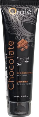 Интимный гель на водной основе Lube Tube Chocolate с шоколадным вкусом - 100 мл. Lube Tube Chocolate — это не просто лубрикант, это интимный гель на водной основе, который приносит настоящее удовольствие в вашу интимную жизнь. Пропитанный нежным шоколадным ароматом и вкусом, он призван сделать каждый момент близости по-настоящему сладким. Этот гель создан для того, чтобы добавить изюминку в ваш опыт орального секса. Его восхитительный шоколадный вкус приглашает к поцелуям и ласкам, делая интимные моменты еще более соблазнительными и увлекательными. Но Lube Tube Chocolate — это не только о вкусе. Он обеспечивает долговременную смазку, гарантируя гладкое скольжение на протяжении всего интимной близости. Его формула на водной основе не оставляет липкости и легко смывается, придавая вашей интимной жизни максимальный комфорт. Подарите себе и вашему партнеру сладкие моменты близости с Lube Tube Chocolate. Добавьте нотку шоколадного наслаждения в ваши отношения и насладитесь приятной для поцелуев долговременной смазкой, которая сделает ваши интимные моменты неповторимыми и насыщенными. Страна: Португалия.