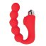 Красный силиконовый вибромассажер-елочка  Цена 1 541 руб. - Красный силиконовый вибромассажер-елочка