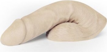 Мягкий имитатор пениса Fleshtone Limpy большого размера - 21,6 см.