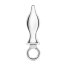 Металлический плаг с кольцом Stainless Steel Metal Tapered Butt Plug With Loop Hardware - 10 см. - Металлический плаг с кольцом Stainless Steel Metal Tapered Butt Plug With Loop Hardware - 10 см.