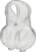 Прозрачная насадка-утяжка для мошонки Ball Sheath With Compression Cock Support