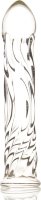 Стеклянный фаллоимитатор Волна - 17 см.