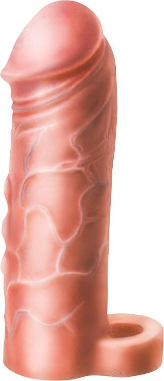 Фаллоудлинитель с кольцом COCK size L - 16,5 см.