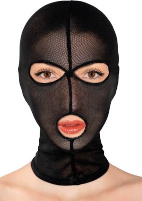 Черная сетчатая маска на голову с отверстиями для глаз и рта Fetish Tentation предлагает фетиш-маску из мелкой сетки. Попробуйте будоражащую практику обезличивания и скрытности с маской-шлемом из сетки. Подходит для фетиш и БДСМ сессий и для пикантных вечеринок для дополнения образа. Страна: Франция. Материал: полиэстер.