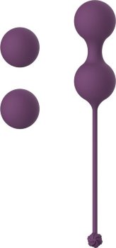 Набор фиолетовых вагинальных шариков Love Story Diva