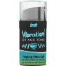 Жидкий интимный гель с эффектом вибрации Vibration! Gin Tonic - 15 мл.