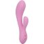 Розовый ультрагибкий вибратор-кролик Zoie - 17,75 см.  Цена 10 503 руб. - Розовый ультрагибкий вибратор-кролик Zoie - 17,75 см.