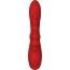 Красный тройной вибромассажер Anna - 20,5 см.  Цена 6 654 руб. - Красный тройной вибромассажер Anna - 20,5 см.