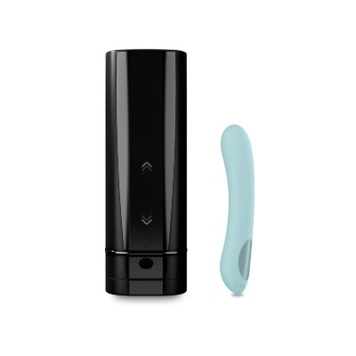 Набор для секса на расстоянии: Kiiroo Onyx+ и Kiiroo Pearl 2+  Цена 58 361 руб. В комплект входят два совместимых между собой устройства, с которыми расстояние больше не помешает вашей близости. Onyx+ – это обновленная версия популярного автоматического мастурбатора от бренда KIIROO. Девайс имеет 3 режима, с которыми вы откроете все грани удовольствия: интерактивный, ручной и автоматический. Вибратор Pearl 2+ – это классический дизайн и современные технологии для самых ярких ощущений. Нежное покрытие из гипоаллергенного силикона обеспечит легкое введение и безопасность при использовании, а слегка изогнутый кончик подойдет для точечного воздействия на клиторальную зону, вагинальную стенку и точку G. Длина Pearl 2+ - 20 см, диаметр - 3,9 см. Страна: Нидерланды. Материал: анодированный пластик, TPE. Батарейки: встроенный аккумулятор.