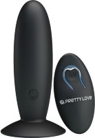 Анальная пробка с вибрацией и пультом управления Remote Control Vibrating Plug - 11 см.