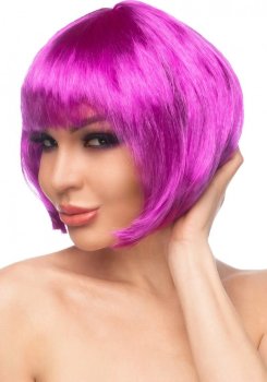 Фиолетовый парик Кику