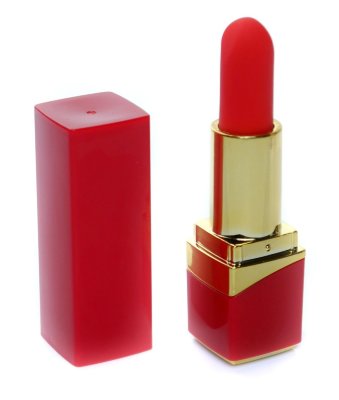 Красный мини-вибратор в форме помады  Цена 3 737 руб. Длина: 1 см. Красный мини-вибратор в форме помады. Имеет 10 режимов вибрации. Зарядка осуществляется с помощью USB-кабеля. Страна: Китай. Материал: анодированный пластик, силикон. Батарейки: встроенный аккумулятор.