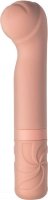 Бежевый мини-вибратор Rocky’s Fairy Mallet - 14,7 см.