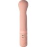 Бежевый мини-вибратор Rocky’s Fairy Mallet - 14,7 см.
