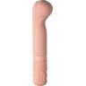 Бежевый мини-вибратор Rocky’s Fairy Mallet - 14,7 см.