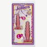 Набор из двух розовых анальных втулок Crystal Jellies Anal Trainer Kit