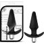 Чёрная анальная вибропробка Luxe Discover - 12,7 см.  Цена 2 892 руб. - Чёрная анальная вибропробка Luxe Discover - 12,7 см.