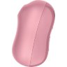 Розовый вакуум-волновой вибростимулятор Cotton Candy