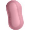 Розовый вакуум-волновой вибростимулятор Cotton Candy