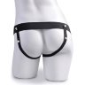 Кофейный перезаряжаемый вибрострапон 7 Hollow Rechargeable Strap-on with Balls - 20,3 см.