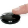 Кофейный перезаряжаемый вибрострапон 7 Hollow Rechargeable Strap-on with Balls - 20,3 см.