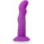 Фиолетовый вибромассажер Cosmo на присоске - 12 см.  Цена 1 634 руб. - Фиолетовый вибромассажер Cosmo на присоске - 12 см.