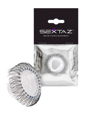 Эластичное эрекционное кольцо с длинными черными «ресничками»  Цена 1 083 руб. Эрекционное кольцо для пениса усиливает эрекцию, повышает чувствительность и продлевает интимную близость. «Реснички» и шипики на поверхности изделия дарят партнёрше потрясающие эротические ощущения. Интимный аксессуар изготовлен из эластичного материала. Хорошо тянется. Подходит для половых членов разных размеров. Внутренний диаметр - 2 см. Страна: Китай. Материал: силикон.