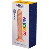Телесный фаллоимитатор Mike - 19,7 см.