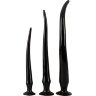Набор из 3 длинных анальных пробок Super Long Flexible Butt Plug Set
