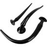 Набор из 3 длинных анальных пробок Super Long Flexible Butt Plug Set