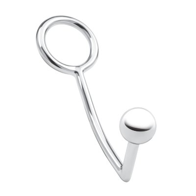 Кольцо на пенис с анальным стимулятором Stainless Steel Anal Hook Cock Ring Диаметр: 4.5 см. Испытайте идеальное сочетание удовольствия от анальной стимуляции с анальным крючком и кольцом для пениса Blue Line из нержавеющей стали. Этот уникальный аксессуар, созданный с вниманием к деталям, предлагает универсальные возможности для вашей интимной игры. Кольцо для члена обеспечивает плотное и стимулирующее прилегание, повышая вашу выносливость и продляя удовольствие. Изготовлен из безопасной для тела нержавеющей стали, его легко чистить и он прослужит долго. Исследуете ли вы БДСМ или просто жаждете новых ощущений, эта комбинация анального крюка и кольца для пениса создана для того, чтобы повысить ваше удовольствие и расширить ваши границы. После использования промойте устройство с любым моющим средством, высушите его и уберите на хранение в мешочек, который вы найдете в коробке. Используйте стимулятор с абсолютно любым лубрикантом, на любой основе (водной, силиконовой, гибридной или масляной). Рабочая длина анального стимулятора - 7 см, диаметр - 2,5 см. Страна: Китай. Материал: металл.