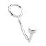Кольцо на пенис с анальным стимулятором Stainless Steel Anal Hook Cock Ring - Кольцо на пенис с анальным стимулятором Stainless Steel Anal Hook Cock Ring