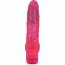 Розовый вибратор с богатым рельефом поверхности BRILLIANCE - 17 см.  Цена 2 554 руб. - Розовый вибратор с богатым рельефом поверхности BRILLIANCE - 17 см.
