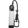 Прозрачная вакуумная помпа с манометром Deluxe Penis Pump