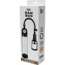 Прозрачная вакуумная помпа с манометром Deluxe Penis Pump